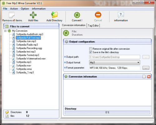Free Mp3 Wma Converter 1.9 � Descarregar, Download, Baixar 1.9